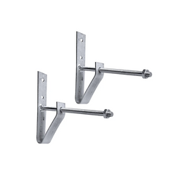 Set di due supporti per ruote ProPlus 390050 da parete