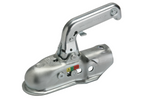 Gancio di traino WINTERHOFF WW 220-RB per rimorchio da 2200 kg con timone tubolare da 50 mm 
