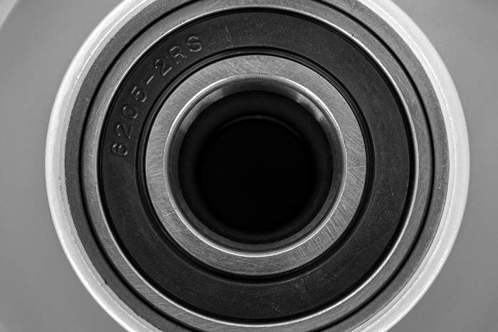 Cerchio in acciaio UNITRAILER 5.5Ix8"H2 3x128 con cuscinetti 6205-2RS