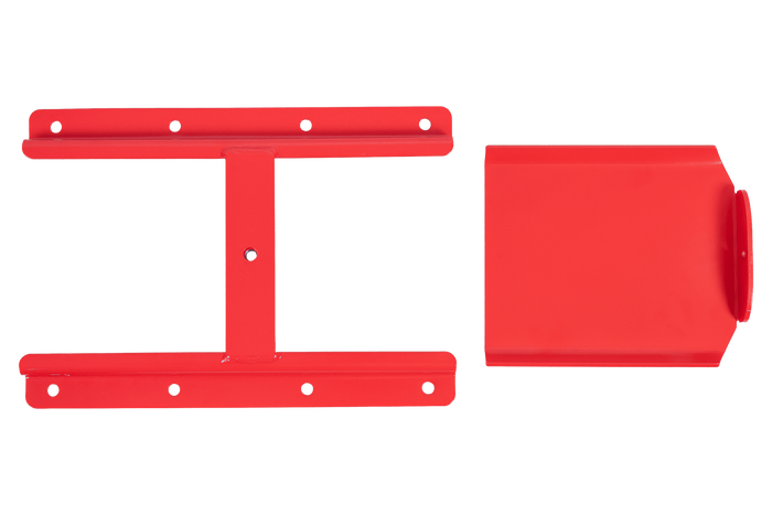 Scivolo per cereali rosso UNITRAILER per rimorchi agricoli 250x355mm