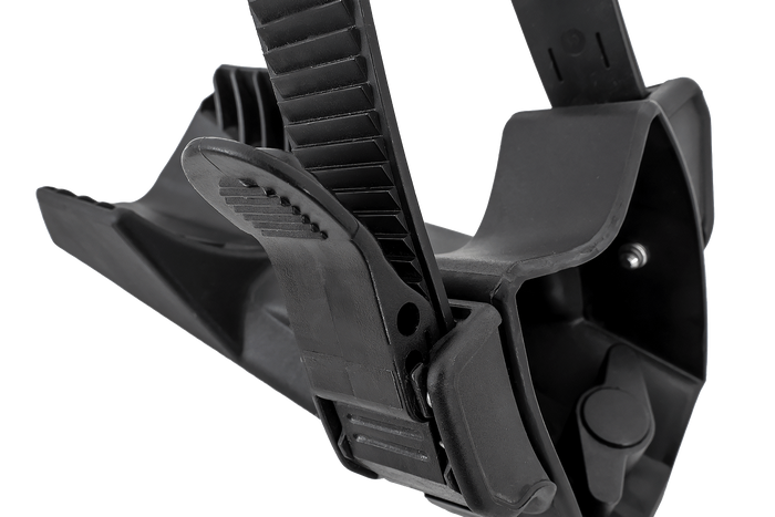 Supporto ruota (sinistra) con cinghia di fissaggio ruota - Atera Evo/Vario 0969994319