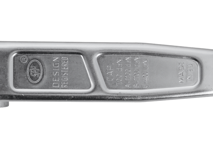 STEELPRESS ZB-03 gancio laterale per bloccaggio laterale eccentrico del rimorchio