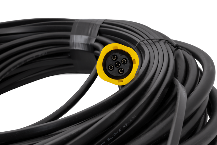 Impianto elettrico MANTES, cablaggio per rimorchio barca, 11,67 m, spina a 13 pin, 2 baionette a 5 pin