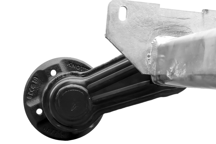 Assale senza freni KNOTT VG7-L per rimorchio per barche 750 kg 1094 mm 1406 mm 4x100