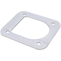 Rondella portapavimento STEELPRESS PW-01, piastra di rinforzo per il fissaggio del carico del rimorchio