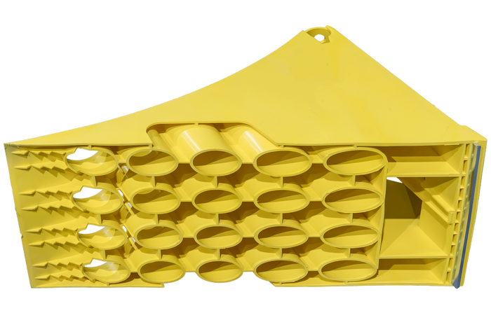 cuneo per ruota OUTLET PLASTEX h: 224mm