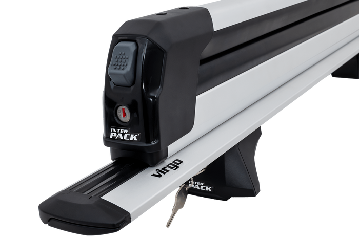 Inter Pack Frostline 6 - supporto estensibile in alluminio per 6 paia di sci o 4 snowboard