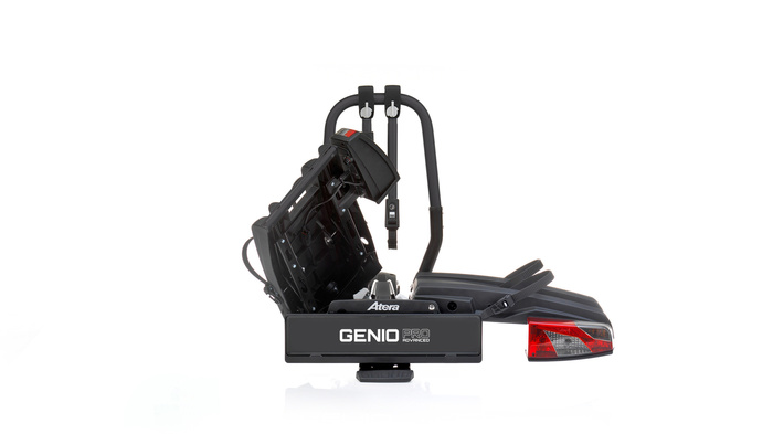 Atera Genio Pro - piattaforma di traino per 2 bici 022785 (nero)