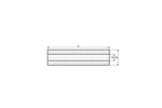 Rullo guida laterale KNOTT da 63 mm per rimorchio per barche