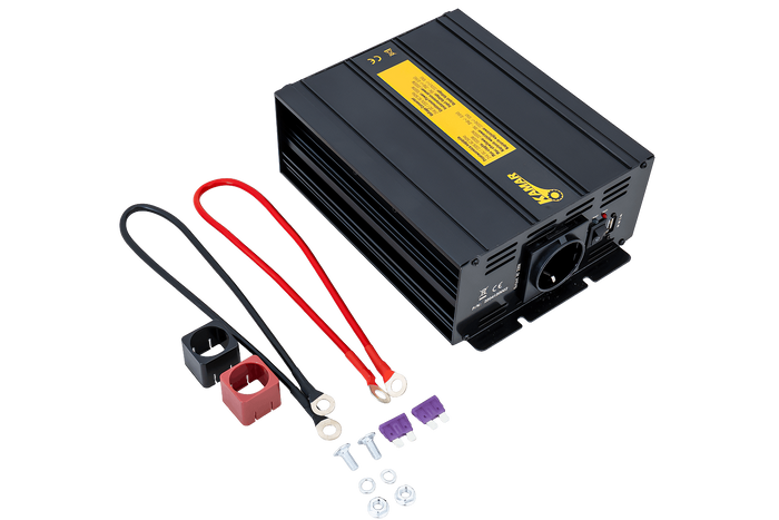 Convertitore di tensione 24V/230V (1000/2000W) KAMAR E1927