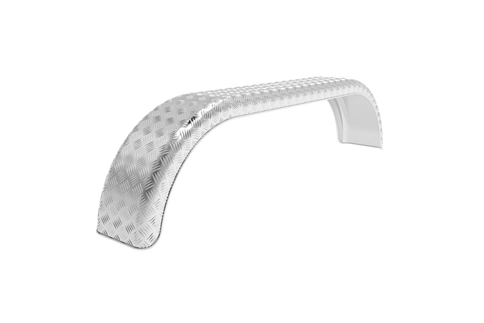 Parafango doppio per rimorchio 13-14" DOMAR D29250 passaruota piatto 1500/220mm