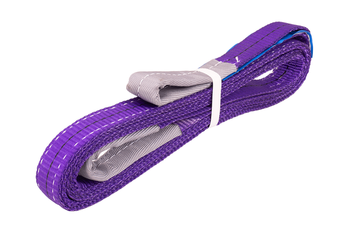 Cinghia di sollevamento HEFFA 2m/30mm/1t con passanti