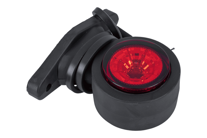Lampada di segnalazione a LED FRISTOM FT-009A, universale, su braccio in gomma