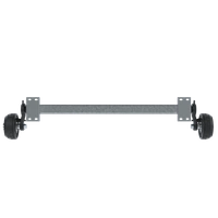 Asse frenato KNOTT VGB13 per rimorchio barca 1350kg 1500mm 2000mm 5x112
