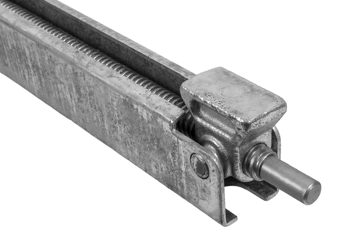 Stabilizzatore angolare estensibile KNOTT 6X1197.007 per rimorchio 1100 kg 498 mm