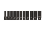 Bussole a percussione lunghe YATO YT-1054 Bussole da 1/2" 11 pezzi.