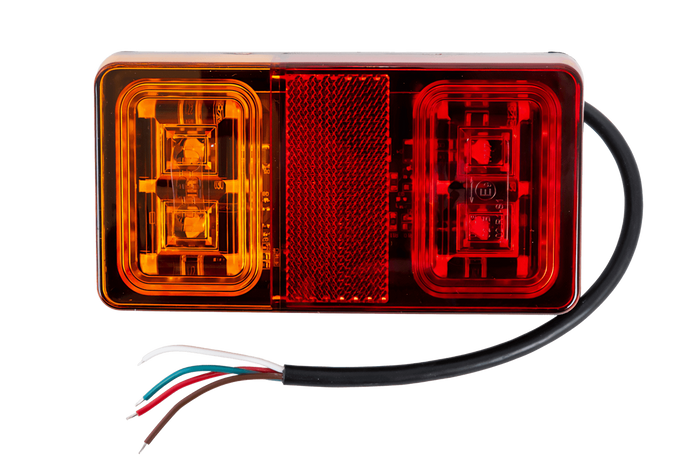 Fanale posteriore TT TECHNOLOGY TT.12029 LED 4 funzioni universale