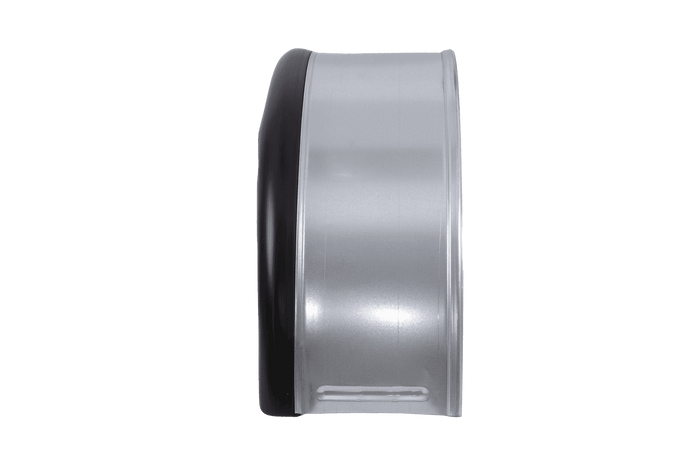 Parafango per rimorchio 13-15" DOMAR DK7110 passaruota 820/240mm in metallo con bordo in gomma