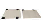 Set di due ripiani per la cassetta degli attrezzi DAKEN ARKA 81209, scomparto 430x380mm e 430x340mm