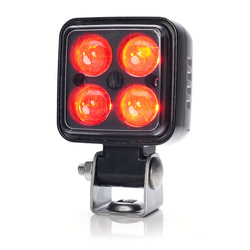 Lampada di sicurezza a LED WAŚ 2244 W267, spia di avvertimento rossa