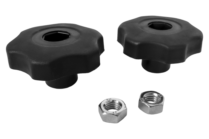 Pomelli in plastica con filettatura M8 (2 pz.) Peruzzo Arezzo - 9150