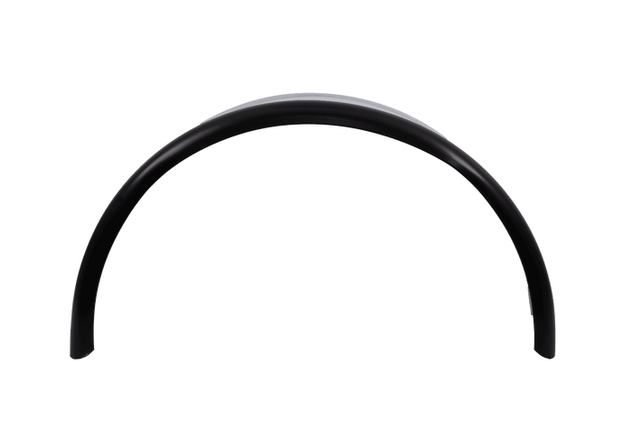 Parafango per rimorchio 13-15" DOMAR DK7110 passaruota 820/240mm in metallo con bordo in gomma