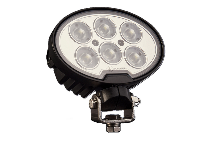 Faro da lavoro a LED con riflettore TT TECHNOLOGY NERO TT.13359F 6xLED 4800lm ovale