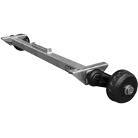 Assale frenato KNOTT VGB13-M per rimorchio/carrello portattrezzi 1350kg 1450mm 1900mm 5x112