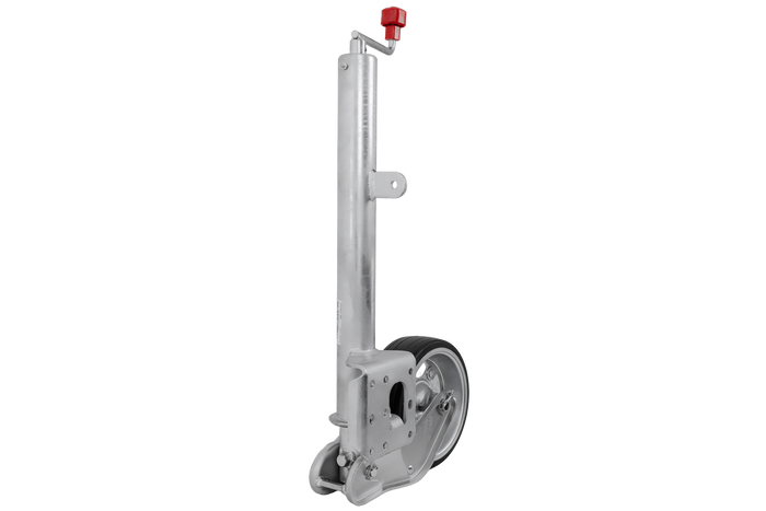 AL-KO 1223638 ruotino di appoggio automatico con maniglia 500kg 60mm 1010-1350mm