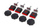 Profilo a T MF (scanalature) - adattatore per travi con scanalature a T - Inter Pack Traxer, Carver, Zenith
