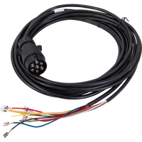Cablaggio rimorchio per impianto elettrico MANTES 4m spina 7PIN connettori 6.3