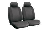 Set di coprisedili per auto LAMPA Glamur antracite, per i sedili anteriori
