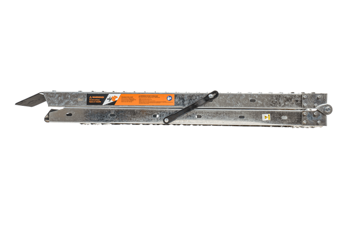 UNITRAILER ALR004B rampa pieghevole in acciaio per rimorchio, 190 cm, 200 kg