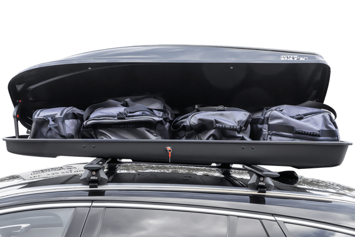 Box da tetto Inter Pack Stella 481 grafite metallizzato (flexi fit G2)