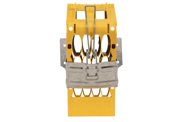 Cuneo per ruote G46 con staffa di montaggio LOKHEN h: 190 mm