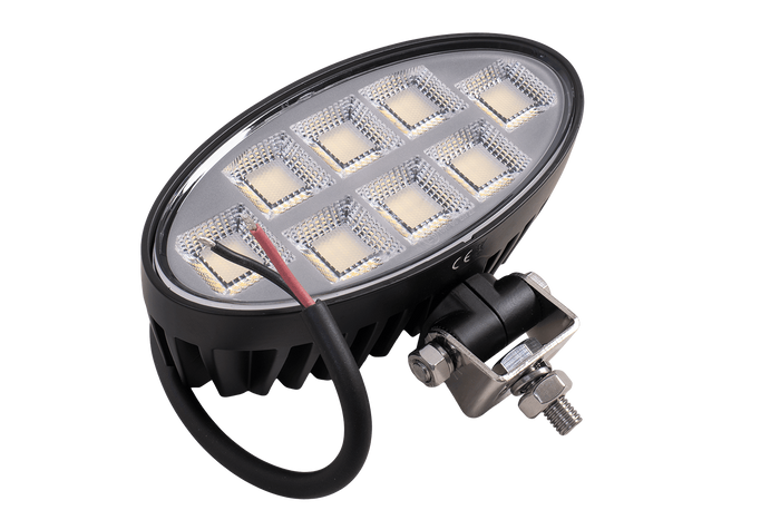 Faro da lavoro a LED con riflettore TT TECHNOLOGY NERO TT.13417 160xLED 8900lm ovale