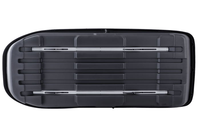 Box da tetto Inter Pack Monsun L, nero metallizzato