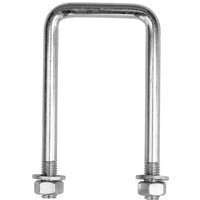 U-bolt quadrato con dadi M12 115/52/115