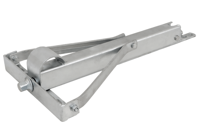 Supporto angolare estensibile WINTERHOFF ADS460 V stabilizzatore per rimorchi 450kg 450mm