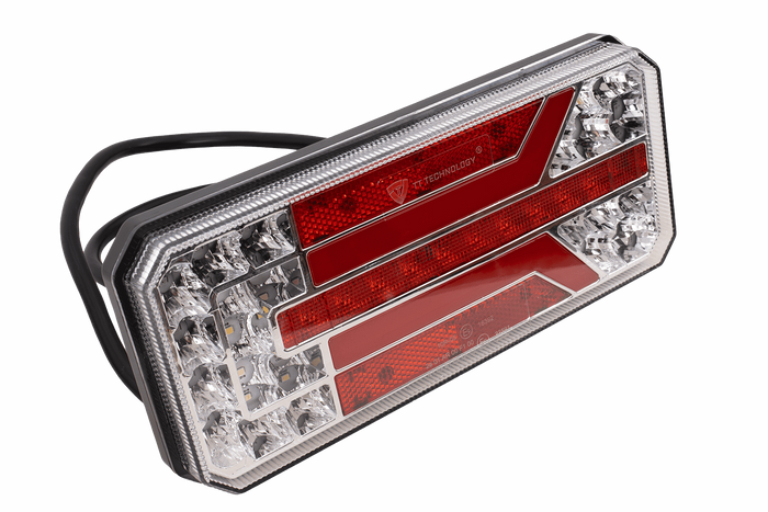 TT Technology TT.12555 Fanali posteriori a LED, 5 funzioni sinistra + destra