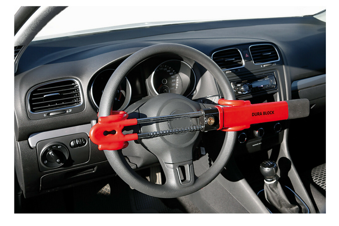 Protezione antifurto per bloccasterzo Dura Block LAMP