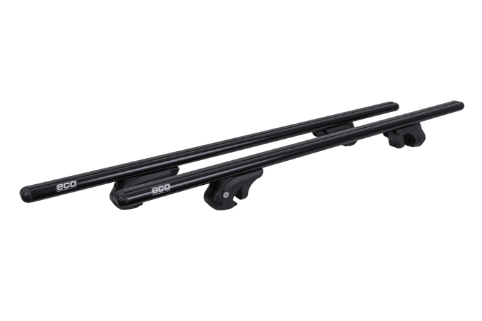 Portapacchi Eco Alubase 120 - portapacchi universale in alluminio per binari aperti