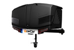 Towbox V3 Camper nero - box portabagagli da montare sul gancio di traino