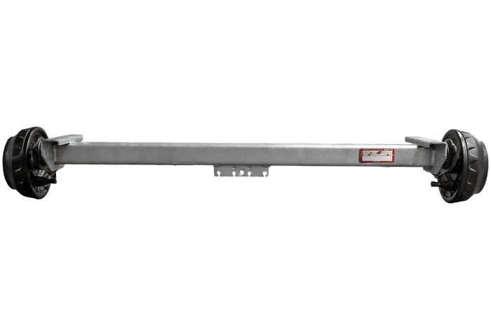Assale frenato KNOTT VGB18MV per rimorchio/carrello portattrezzi 1800kg 1300mm 1800mm 5x112