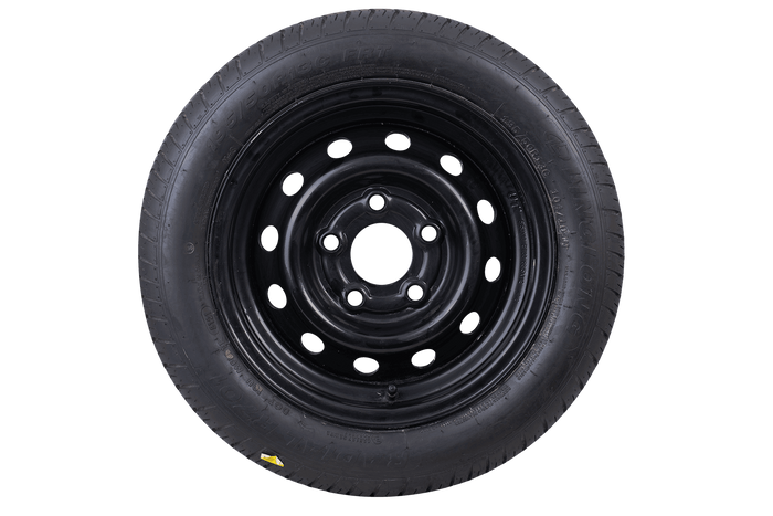 OUTLET Ruota per rimorchio rinforzata LINGLONG TIRE 195/50 R13C 104/101N UNITRAILER RIM nero 5.5Jx13&quot; 5x112 ET:30