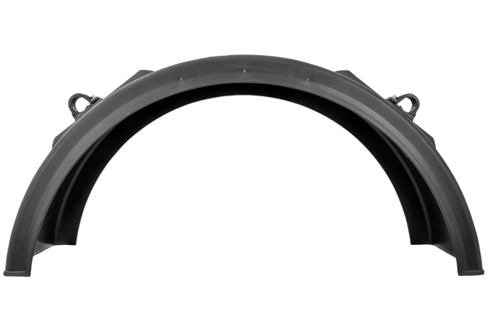 Parafango per rimorchio 19,5-22,5" DOMAR DK2975 passaruota 1250/430mm con staffe di montaggio