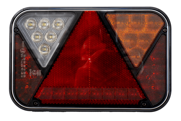 Set luci: luci posteriori a LED FRISTOM FT-270 + luci di posizione a LED FRISTOM FT-145 + cablaggio MANTES 4,5 m 7PIN