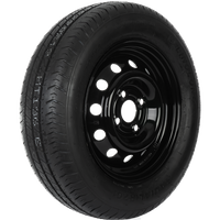 Ruota rimorchio PNEUMATICO LINGLONG 165/70 R13 79N UNITRAILER CERCHIO nero 4Jx13"H2 4x100 ET:30