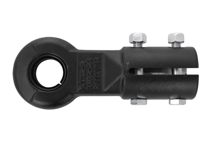 Gancio di traino KNOTT KK6220S per rimorchio da 3500 kg con timone tubolare da 60 mm