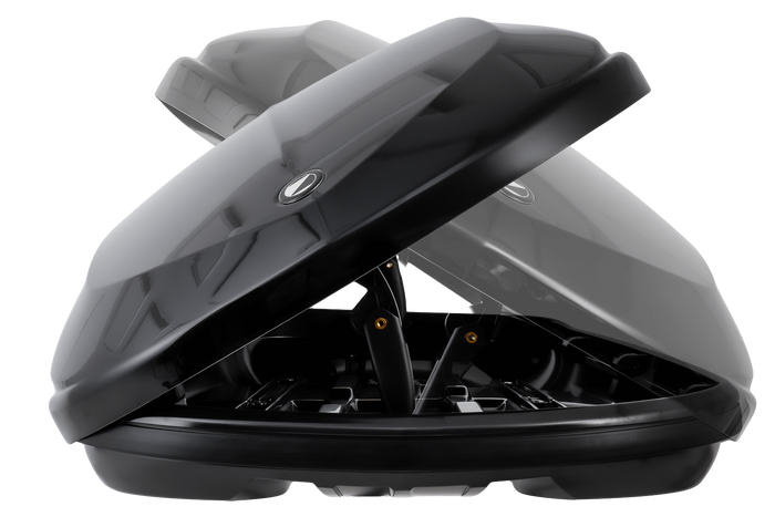 Box da tetto Inter Pack Zenith 6.6, nero metallizzato